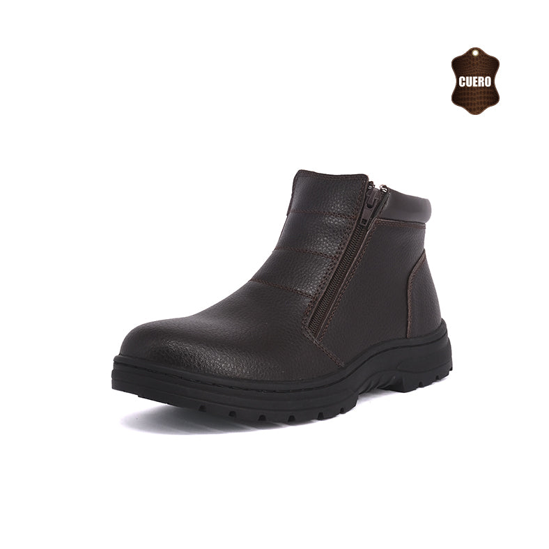 Botin de Cuero con Chiporro Aegir Cafe London Adixt