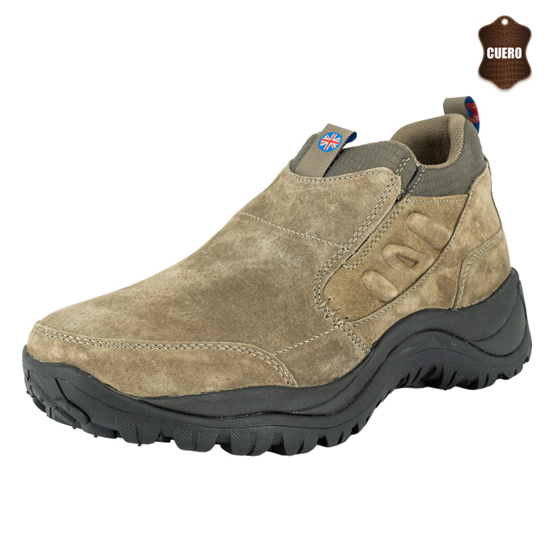 Botin de Cuero Cota Khaki London Adixt