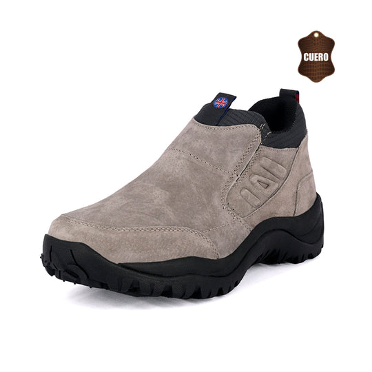 Botin de Cuero Cota Gris London Adixt