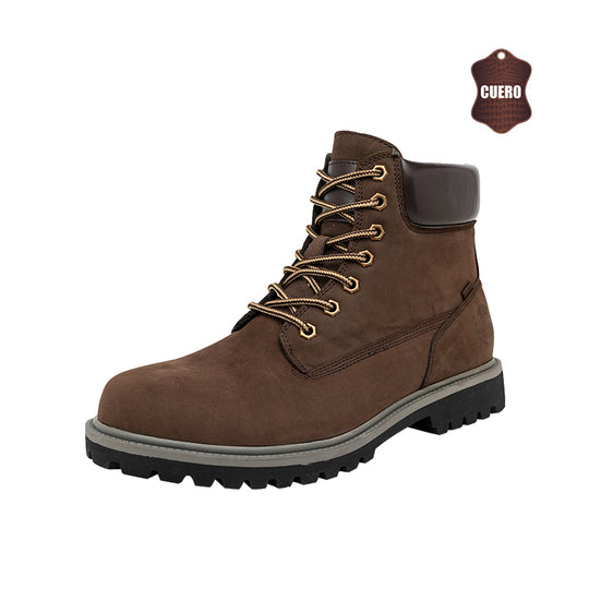 Botin de Cuero Augusto Cafe London Adixt