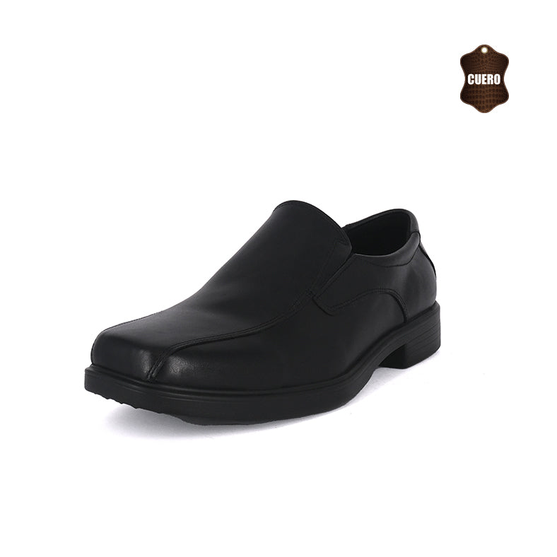Zapato de Cuero Triton Negro London Adixt